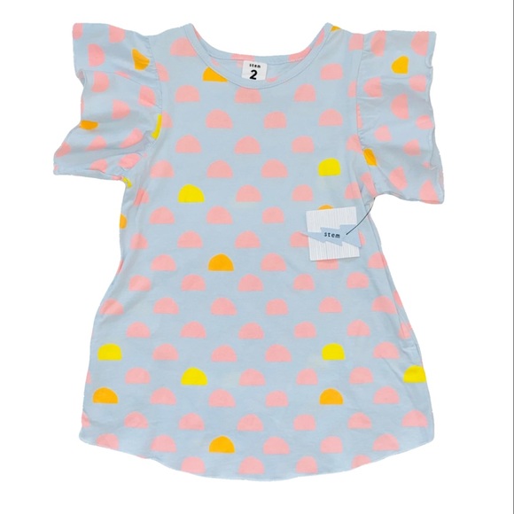 NWT Stem Baby Flutter Sleeve Dress / Tunic - Picture 1 of 3